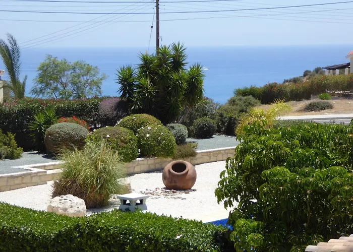 Villa Private Heated Pool Sea Views- Sleeps6 Paphos